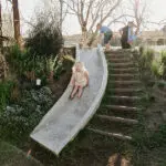 El jardín de juegos elementales de Spier.