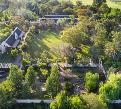 Aerial view of the Werf at Spier.
