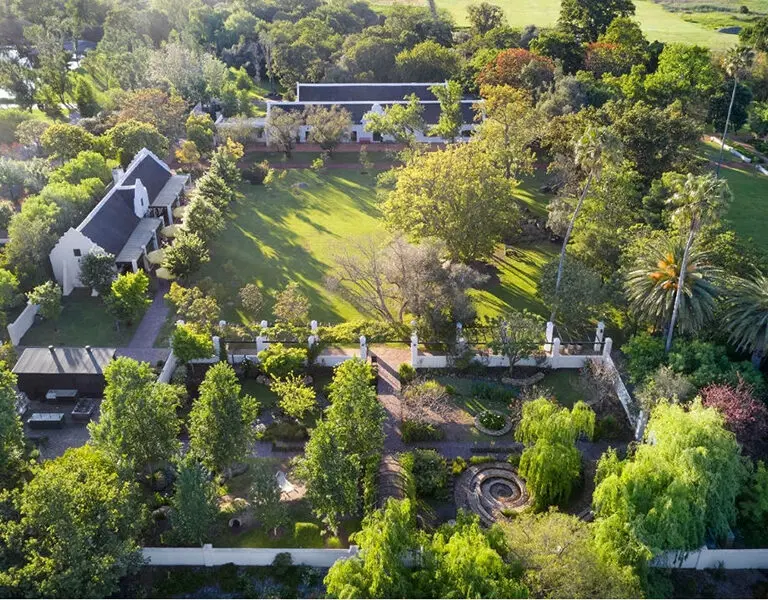 Aerial view of the Werf at Spier.