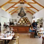 Sala de degustación de vinos. 