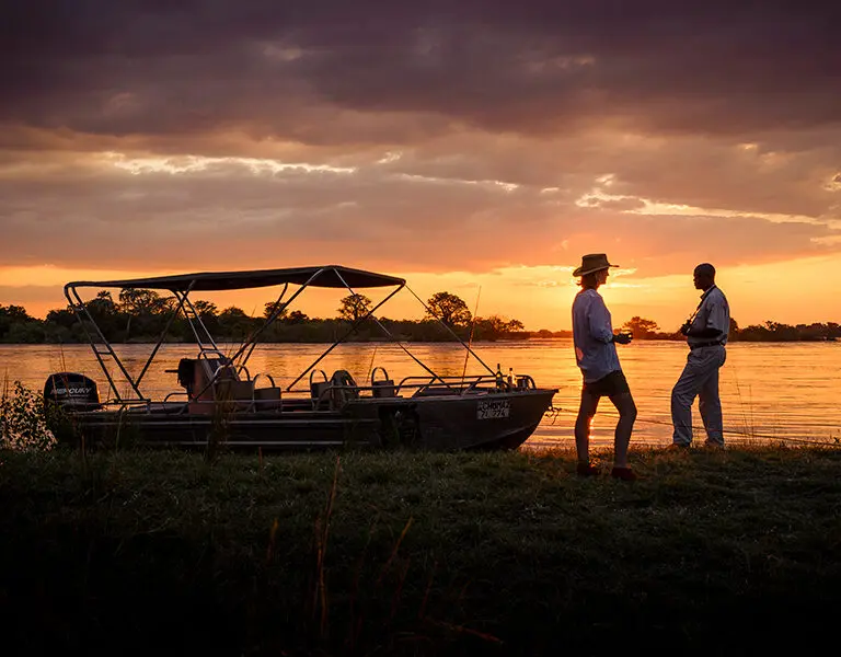 Sensacionales cruceros al atardecer.