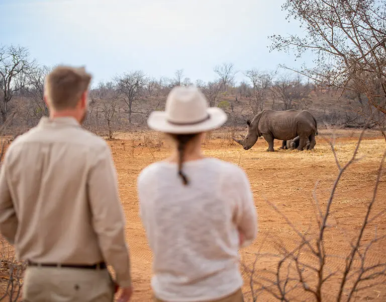 Paseos por la reserva.