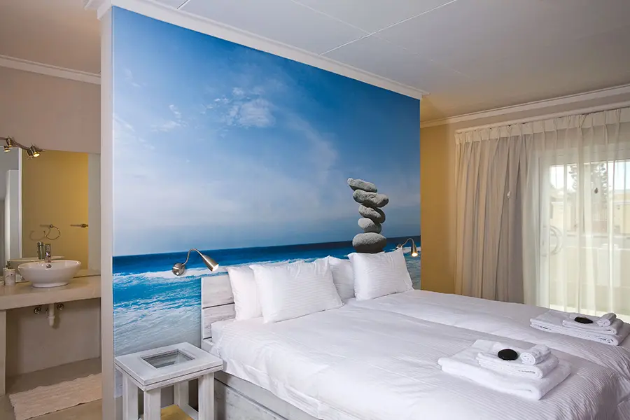 Swakopmund Guesthouse bedroom suite.