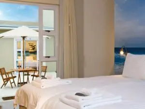 Las habitaciones transmiten una relajada sensación de vacaciones.