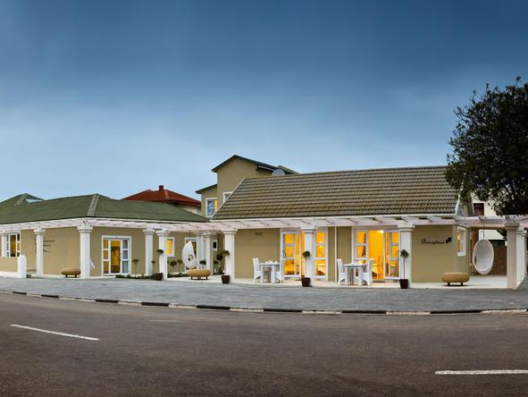 This stylish guesthouse is conveniently located in the centre of Swakopmund.
