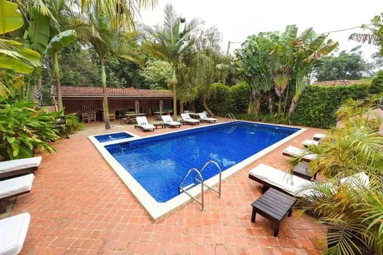 Swimming pool at The Boma Entebbe.