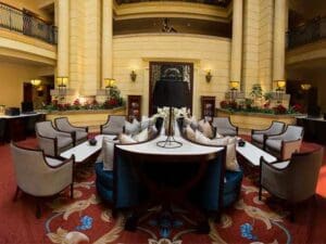 Relax and unwind in the hotel's various public lounges or on the outdoor patio and soak up the energy of Johannesburg.