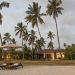 Exterior of the Prestige pool villa.