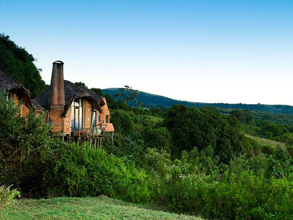 Perched on the edge of the caldera itself, Ngorongoro Crater Lodge has views that will bedazzle the whole family.