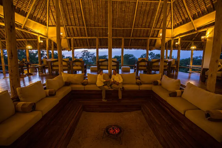 The lounge.