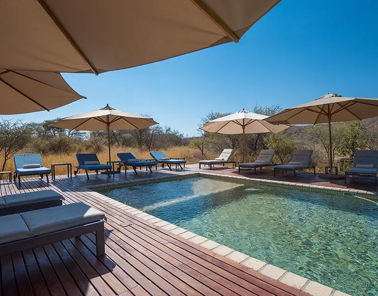 Resfresh with a dip in the pool on a sunny day or just relax on the loungers with a good book.