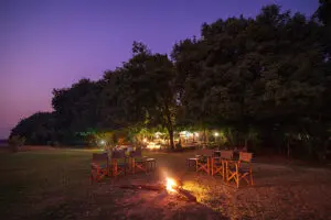 Evenings are for fireside, open-air drinks and chats.