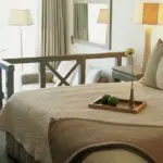 The bedrooms are spacious and offer a comfortable bed