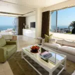 The Clarendon Superior suite lounge area