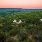 Aerial View of The Elephant Camp.
