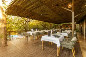 Main dining area.