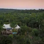 Luxury Tented Suite at The Elephant Camp. 