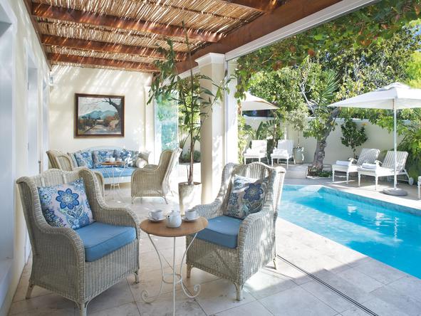 Refresh yourself with a dip in the pool or unwind in the beautiful garden.