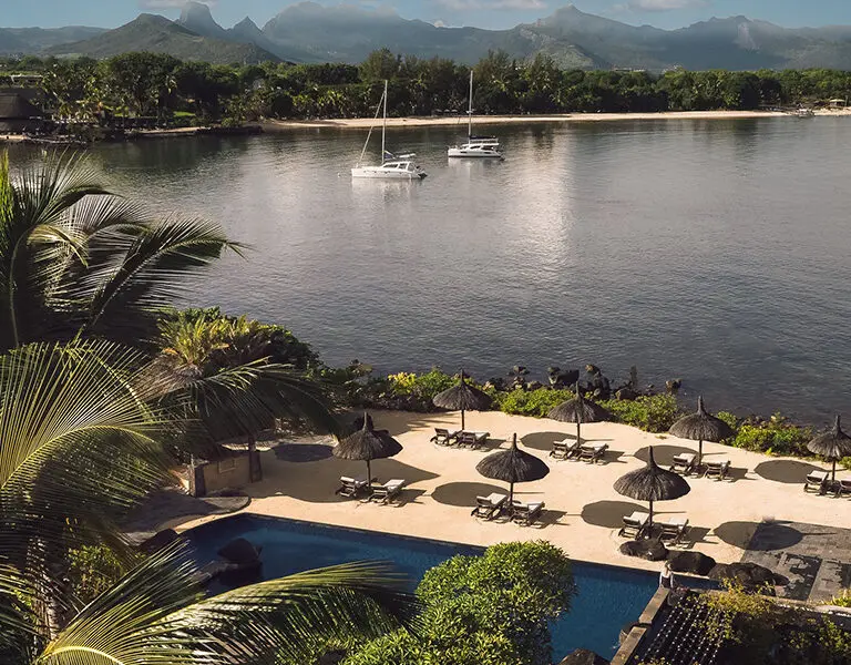 The superb surroundings at The Oberoi. 