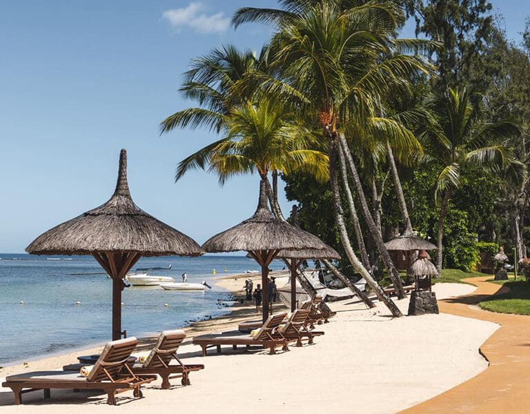 Soak up the sun on one of the perfectly positioned lounger chairs.