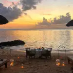 Las magníficas puestas de sol son el marco perfecto para una escapada romántica o una luna de miel.