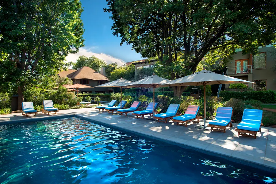Zona de la piscina