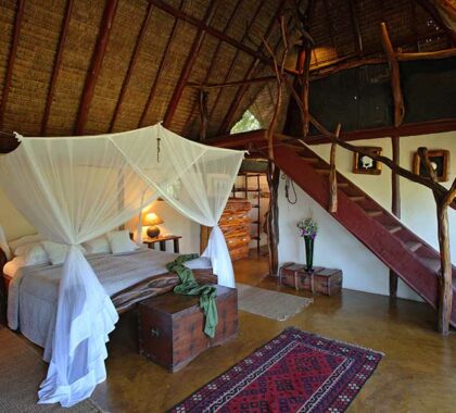 The Private Villa's Master bedroom.