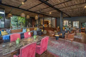 Dining at The Residence.