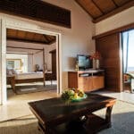 View of your private pool from your suite.