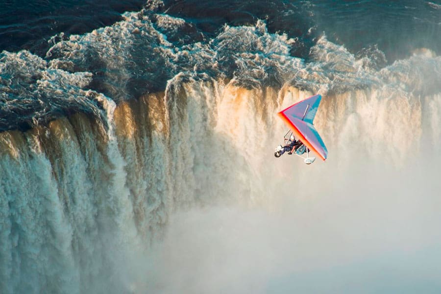 Microlight flight over Victoria Falls | Go2Africa