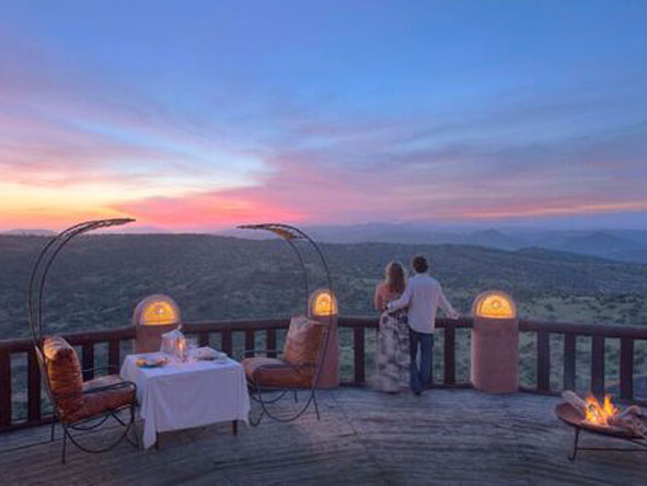 Stunning views, unashamed luxury & a table for two: Ol Lentille is a honeymooner's delight.
