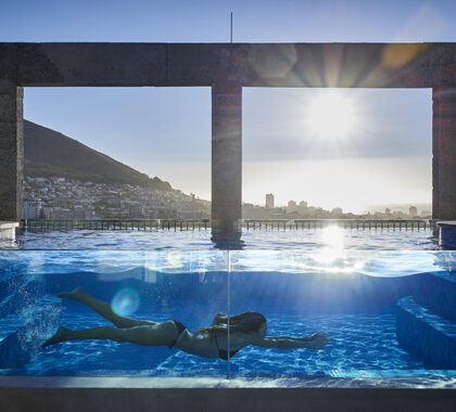 The Silo rooftop pool - swim with a view of Cape Town