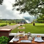 The hotel is a short distance from the 'Smoke that Thunders'. 
