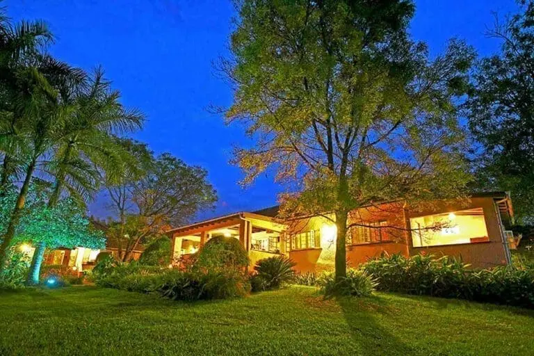 The exterior of The Boma Entebbe.