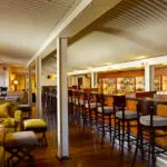 The hotel's Bascule Bar is a popular venue for that most African of experiences - sundowner drinks.