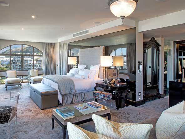 The master bedroom is a stylish and contemporary space with amazing views and incredible luxury features.