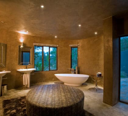 Baño de la Casa Chitwa