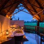 An amazing evening bath.