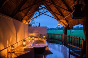 An amazing evening bath.