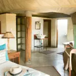 Large and accommodating family room.