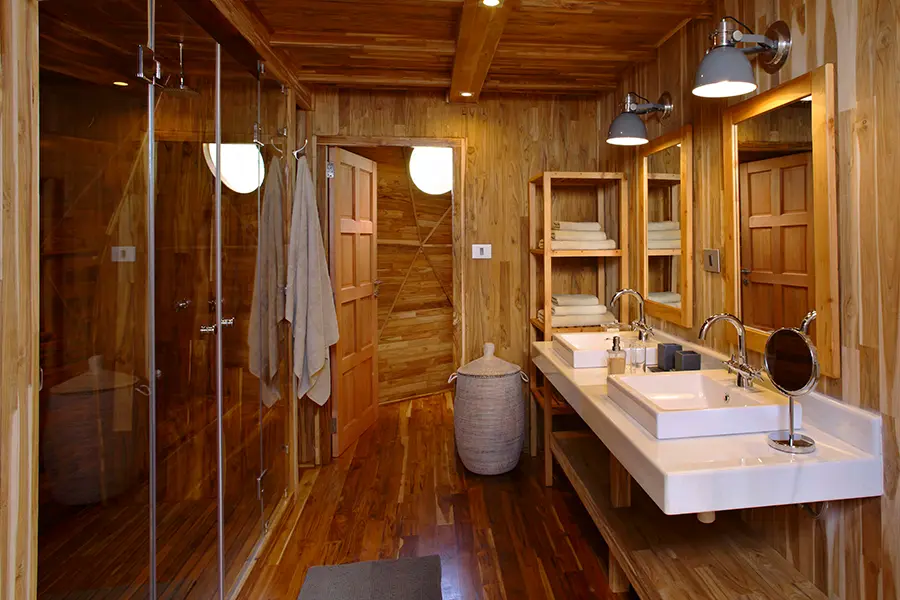 Todas las suites tienen cuarto de baño privado.