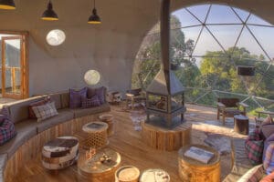 El salón es ideal para pasar las tardes relajándose.