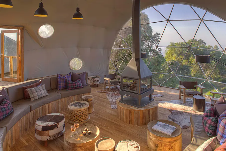 El salón es ideal para pasar las tardes relajándose.