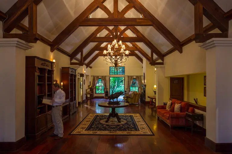 Exquisite guest area.