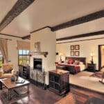 Spacious rooms at The Manor at Ngorongoro.