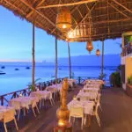 Alfresco dining with an ocean breeze is the preserve of Saruche, the hotel's main restaurant.
