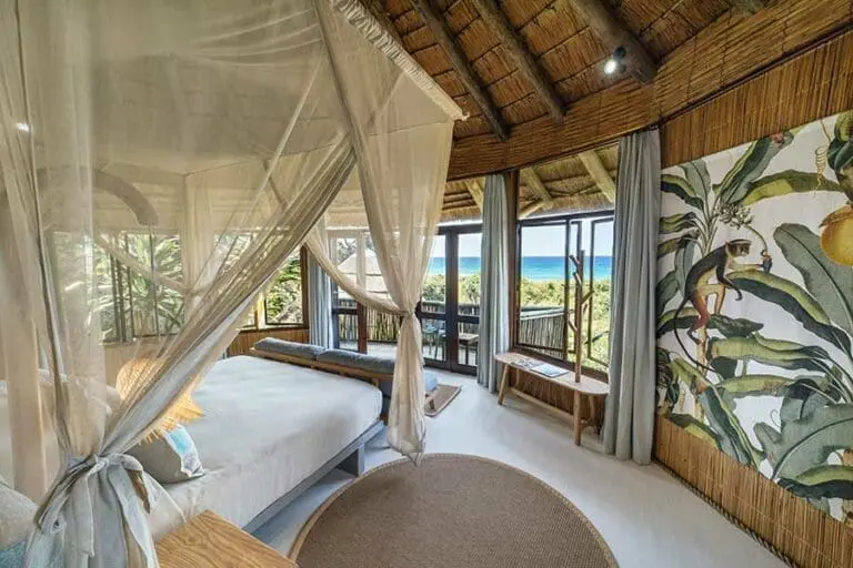 Habitación con vista al mar.