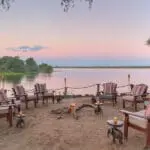 Boma en el campamento de Chongwe.