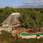 Lujosa casa de safari de uso exclusivo.