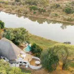 Located on the banks of the Chongwe River, close to the Lower Zambezi National Park.